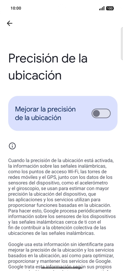 Si pulsas el indicador junto a Si pulsas el indicador junto a