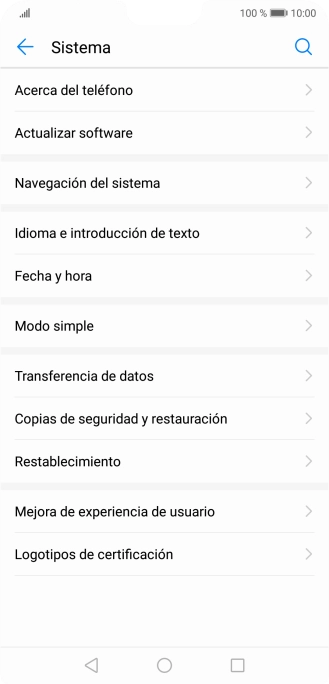 Pulsa Actualizar software.