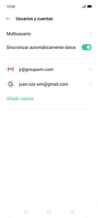 Pulsa la tecla de inicio para terminar y regresar a la pantalla de inicio.