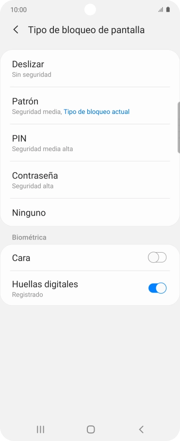 Pulsa Ninguno. Pulsa Ninguno.