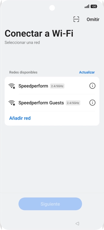 Pulsa la red wifi deseada. Pulsa la red wifi deseada.
