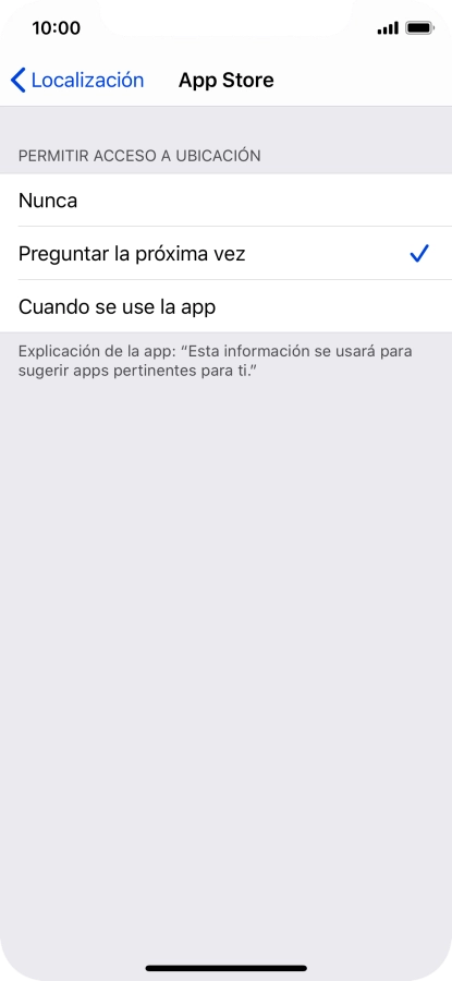 Pulsa el ajuste deseado para activar o desactivar la función. Pulsa el ajuste deseado para activar o desactivar la función.