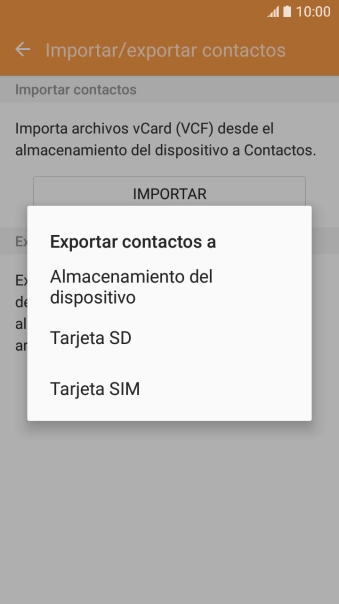 Pulsa Tarjeta SIM.