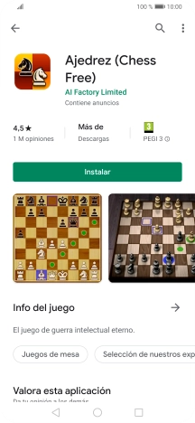 Pulsa Instalar y sigue las indicaciones de la pantalla para instalar la app. Pulsa Instalar y sigue las indicaciones de la pantalla para instalar la app.
