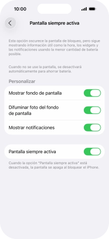 Pulsa el indicador junto a Pulsa el indicador junto a