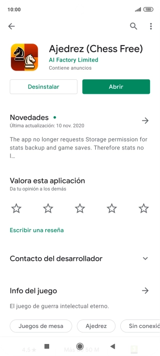 Pulsa Desinstalar. Pulsa Desinstalar.