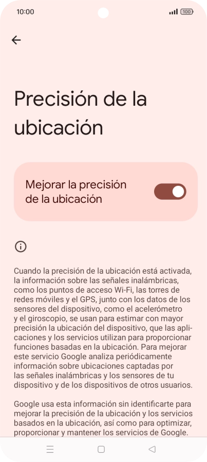 Si pulsas el indicador junto a Si pulsas el indicador junto a