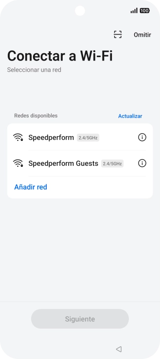 Pulsa la red wifi deseada. Pulsa la red wifi deseada.