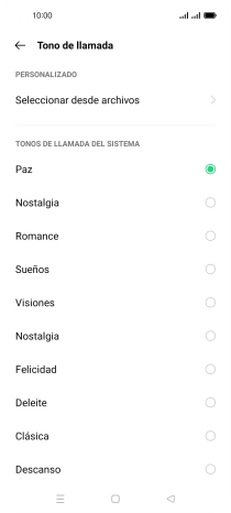 Pulsa Seleccionar desde archivos. Pulsa Seleccionar desde archivos.