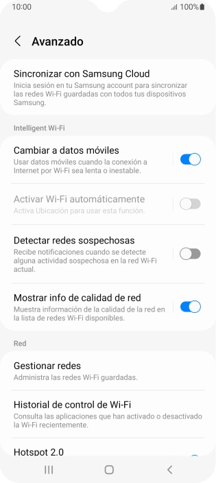 Pulsa el indicador junto a Pulsa el indicador junto a