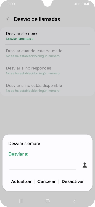 Pulsa Desactivar. Pulsa Desactivar.