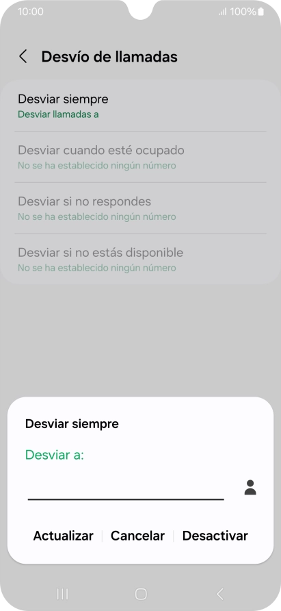 Pulsa Desactivar. Pulsa Desactivar.