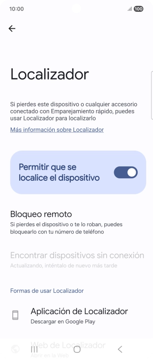 Pulsa la tecla de inicio para terminar y regresar a la pantalla de inicio. Pulsa la tecla de inicio para terminar y regresar a la pantalla de inicio.