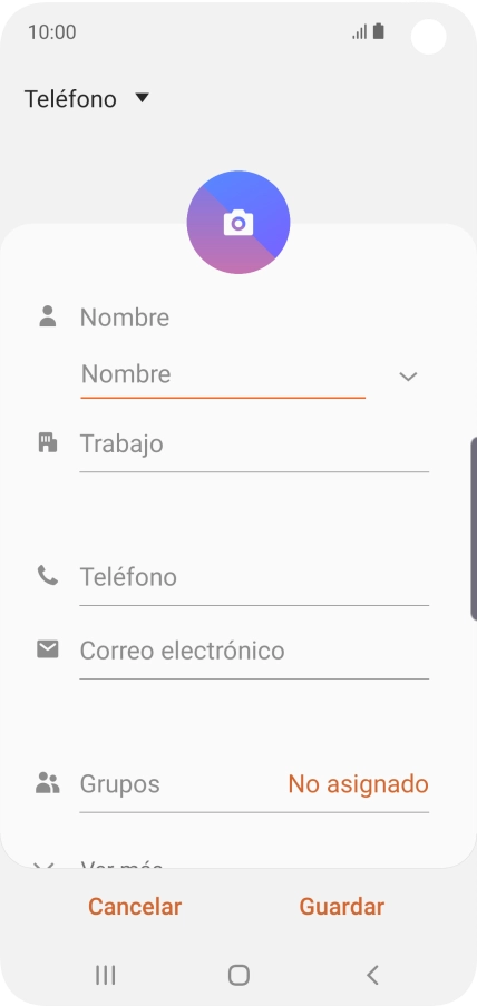 Pulsa la lista desplegable de la guía. Pulsa la lista desplegable de la guía.
