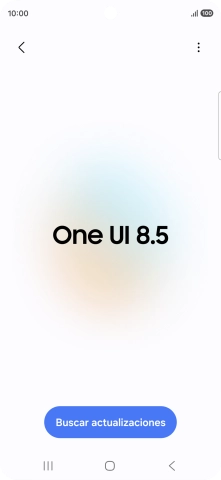 Pulsa Buscar actualizaciones. Si hay una versión de software nueva disponible, aparecerá ahora en la pantalla. Sigue las indicaciones de la pantalla para actualizar el software del teléfono. Pulsa Buscar actualizaciones. Si hay una versión de software nueva disponible, aparecerá ahora en la pantalla. Sigue las indicaciones de la pantalla para actualizar el software del teléfono.