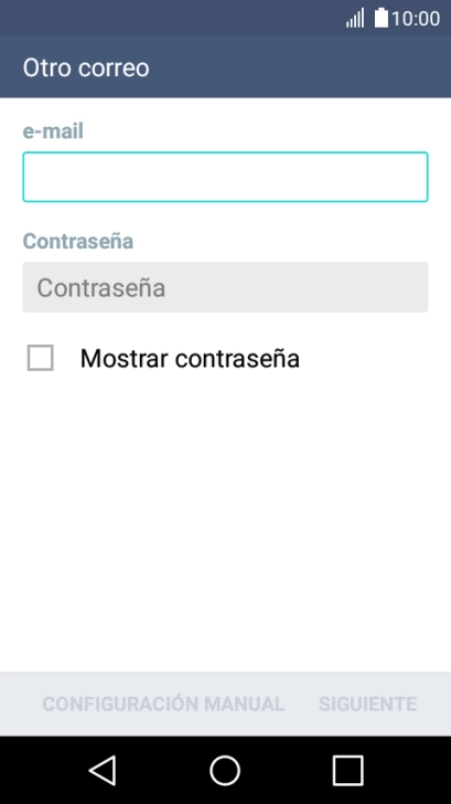Pulsa en el campo bajo 