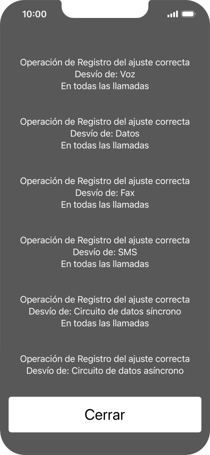 Pulsa Cerrar. Pulsa Cerrar.