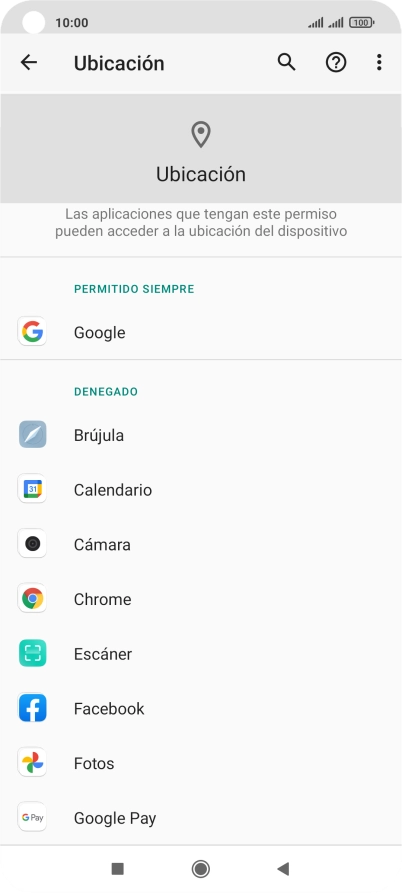 Pulsa la app deseada. Pulsa la app deseada.