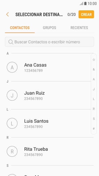 Pulsa CREAR. Pulsa CREAR.