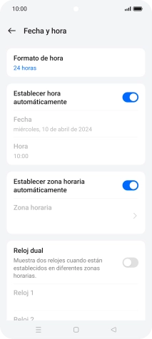 Pulsa la tecla de inicio para terminar y regresar a la pantalla de inicio. Pulsa la tecla de inicio para terminar y regresar a la pantalla de inicio.