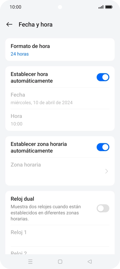 Pulsa la tecla de inicio para terminar y regresar a la pantalla de inicio. Pulsa la tecla de inicio para terminar y regresar a la pantalla de inicio.