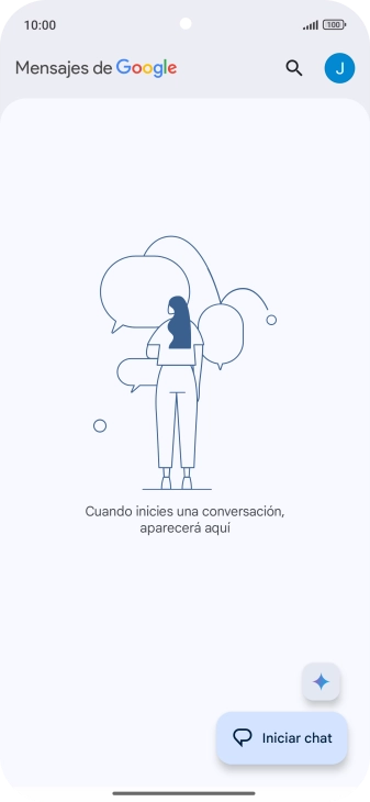 Pulsa el icono de perfil. Pulsa el icono de perfil.