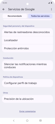 Pulsa Localizador. Pulsa Localizador.