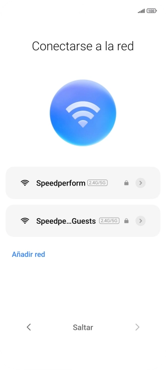 Pulsa la red wifi deseada. Pulsa la red wifi deseada.