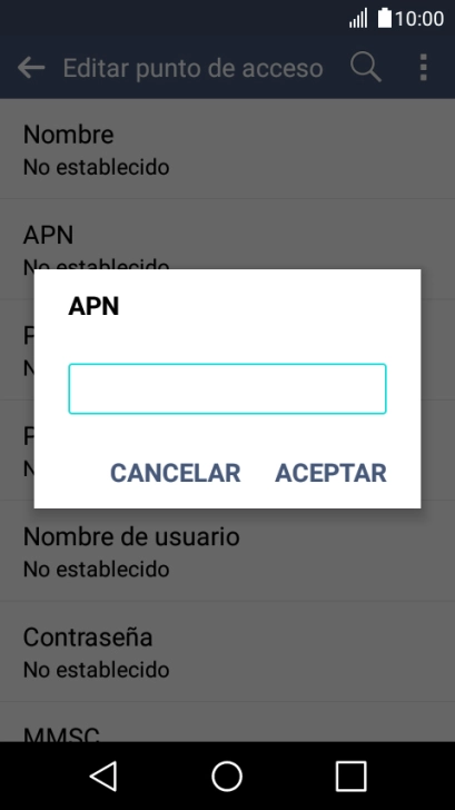 Introduce airtelwap.es y pulsa ACEPTAR. Introduce airtelwap.es y pulsa ACEPTAR.