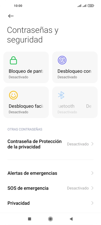 Pulsa Privacidad. Pulsa Privacidad.