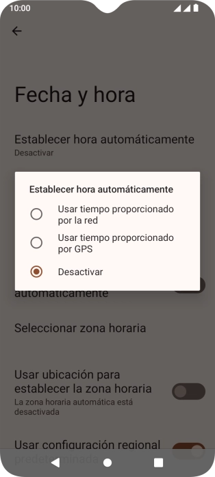 Pulsa el ajuste deseado para activar la función. Pulsa el ajuste deseado para activar la función.