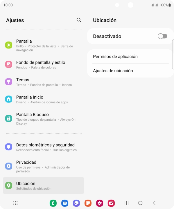 Pulsa el indicador para activar o desactivar la función. Pulsa el indicador para activar o desactivar la función.