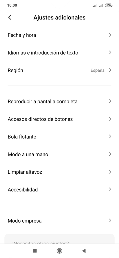 Pulsa Fecha y hora. Pulsa Fecha y hora.