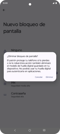 Pulsa Eliminar. Pulsa Eliminar.