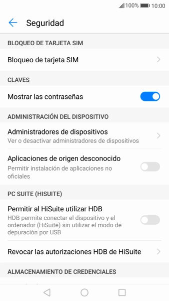 Pulsa Bloqueo de tarjeta SIM. Pulsa Bloqueo de tarjeta SIM.