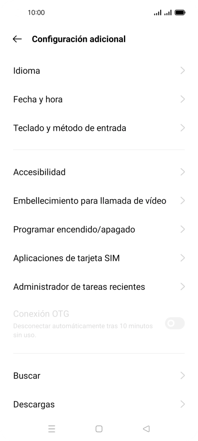 Pulsa Fecha y hora. Pulsa Fecha y hora.