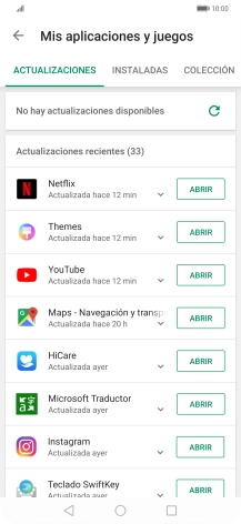 Pulsa INSTALADAS. Pulsa INSTALADAS.