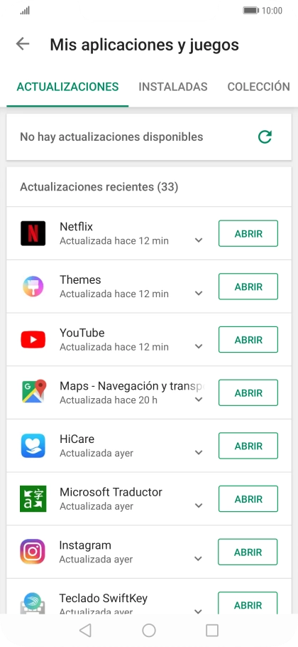 Pulsa INSTALADAS. Pulsa INSTALADAS.