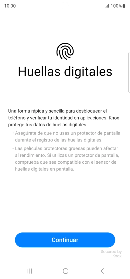Pulsa Continuar. Pulsa Continuar.