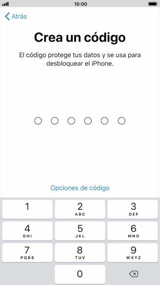 Pulsa Opciones de código. Pulsa Opciones de código.