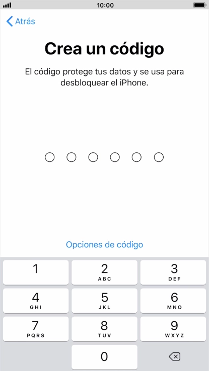 Pulsa Opciones de código. Pulsa Opciones de código.