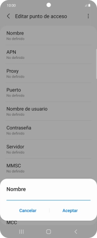 Introduce Vodafone Internet y pulsa Aceptar. Introduce Vodafone Internet y pulsa Aceptar.