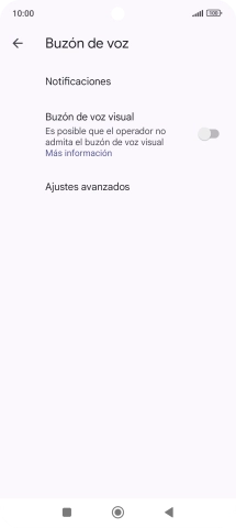 Pulsa Ajustes avanzados. Pulsa Ajustes avanzados.