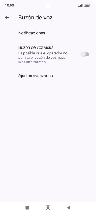 Pulsa Ajustes avanzados. Pulsa Ajustes avanzados.