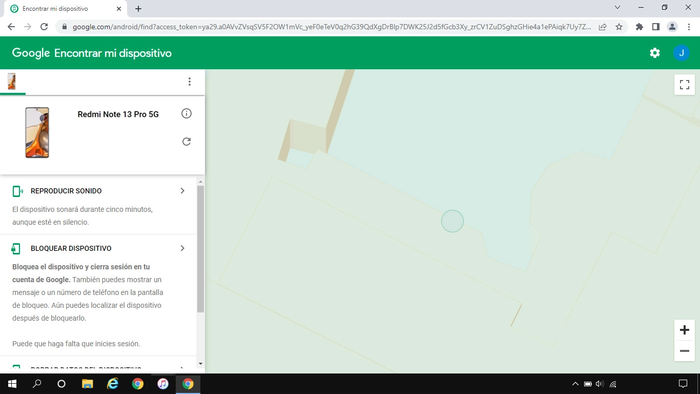 Haz clic en el dispositivo deseado.