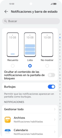 Pulsa Gestionar todo. Pulsa Gestionar todo.