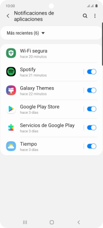 Pulsa la lista desplegable. Pulsa la lista desplegable.