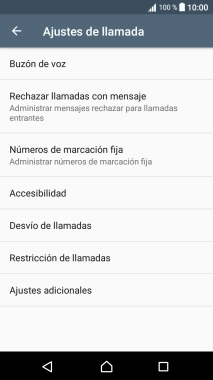 Pulsa Restricción de llamadas.