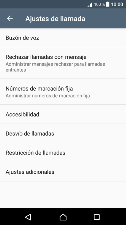 Pulsa Restricción de llamadas.