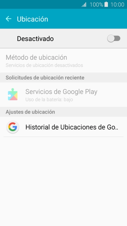 Pulsa el indicador para activar o desactivar la función.